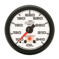 Thumbnail for AutoMeter Gauge Oil Temp 2-5/8in. 340 Deg. F Stepper Motor W/ Peak & Warn Phantom II