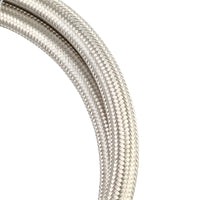 Thumbnail for Mishimoto 6Ft Stainless Steel Braided Hose w/ -8AN Fittings - Stainless