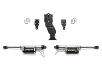 Thumbnail for Fabtech 17-21 Ford F250/F350 4WD Dual Steering Stabilizer System w/DL 2.25 Resi Shocks