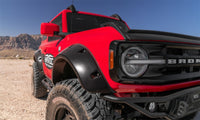 Thumbnail for Bushwacker 2021+ Ford Bronco 4-Door Pocket Style Flares 4pc - Black