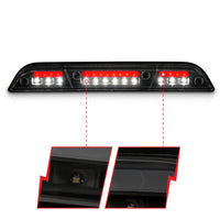 Thumbnail for ANZO 15-20 Ford F-150 - F-450 LED Third Brake Light - Black Housing/Smoke Lens