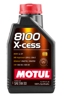 Thumbnail for Motul Synthetic Engine Oil 8100 5W30 X-CESS 1L