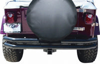 Thumbnail for Rampage 1976-1983 Jeep CJ5 Double Tube Rear Bumper - Black