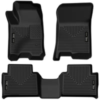 Thumbnail for Husky Liners 2023 Chevrolet Colorado/GMC Canyon CC X-Act Contour Front & 2nd Seat Floor Liners