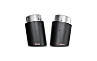 Thumbnail for Akrapovic 16-17 BMW M140i (F F21) Evolution Line Cat Back (SS) w/ Carbon Tips (Req. Link Pipe)