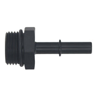 Thumbnail for DeatschWerks 10AN ORB Male to 5/16in Male EFI Quick Connect Adapter - Anodized Matte Black