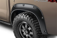 Thumbnail for Bushwacker 22-24 Nissan Frontier Pocket Style Flares 2pc Rear - Black