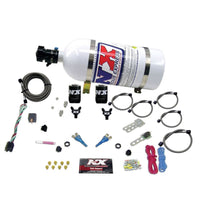Thumbnail for Nitrous Express Dodge EFI Full Race Dual Nozzle Nitrous Kit (100-300HP) w/10lb Bottle