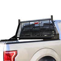 Thumbnail for Westin 1999-2018 Chevrolet/Ford/GMC/Toyota Silverado/Sierra 1500/2500/3500 HD Headache Rack - Black