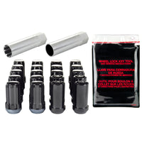 Thumbnail for McGard SplineDrive Tuner 5 Lug Install Kit w/Locks & Tool (Cone) M14X1.5 / 22mm Hex - Blk