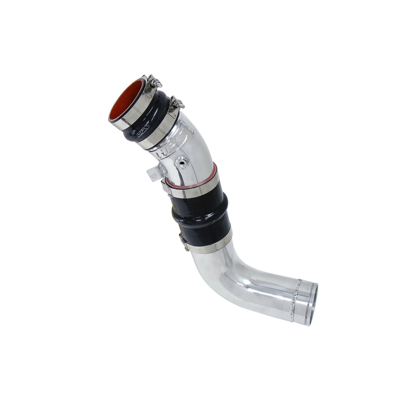 HPS Polish Intercooler Cold Charge Pipe Turbo Boost 17-20 Chevy Silverado 2500HD Duramax 6.6L V8 Diesel Turbo L5P