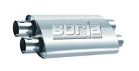 Thumbnail for Borla 2.25in Dual In/Out 19in x 9.5in x 4in Turbo XL Muffler