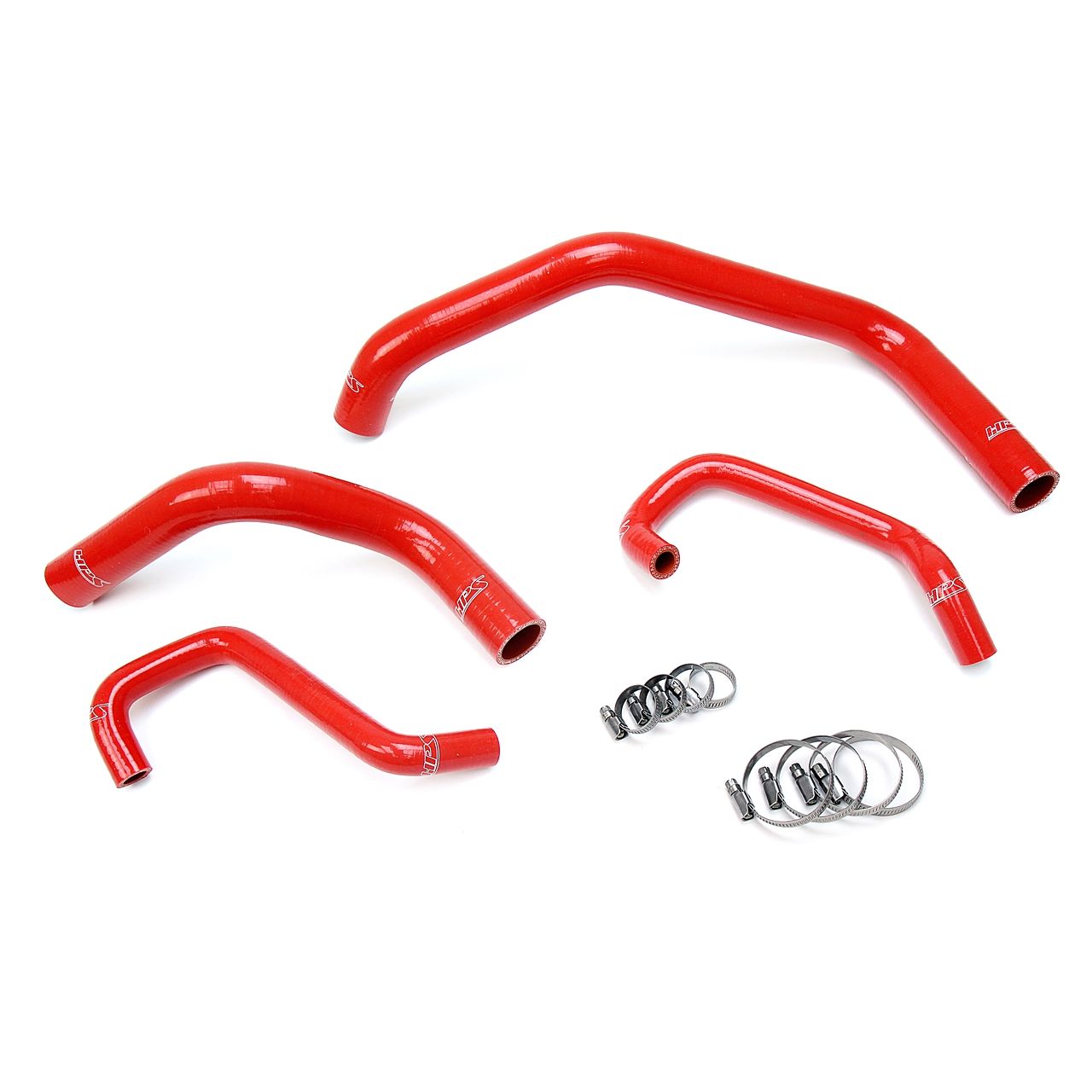 HPS Reinforced Red Silicone Radiator Hose Kit Coolant for Toyota 07-15 Tundra 4.0 V6