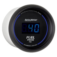 Thumbnail for Autometer 52.4mm 1-100 PSI Black Digital Fuel Pressure Gauge