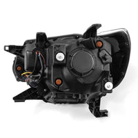 Thumbnail for AlphaRex 12-15 Toyota Tacoma PRO-Series Projector Headlights Plank Style Alpha Black w/DRL