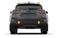 Thumbnail for Rally Armor - 2024 Subaru Crosstrek (Wilderness Only) Black UR Mud Flap W/Grey Logo-No Drilling Req