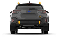 Thumbnail for Rally Armor - 2024 Subaru Crosstrek (Wilderness Only) Black UR Mud Flap W/Red Logo - No Drilling Req