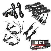 Thumbnail for Oracle 15-21 Dodge Charger RGB+W DRL Headlight DRL  Kit - ColorSHIFT w/ BC1 Controller SEE WARRANTY