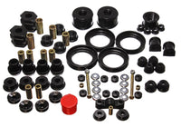 Thumbnail for Energy Suspension 96-00 Honda Civic/CRX Black Hyper-Flex Master Bushing Set