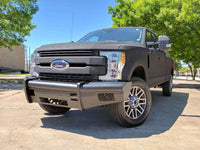 Thumbnail for Road Armor 17-20 Ford F-250 Vaquero Front Non-Winch Bumper - Tex Blk