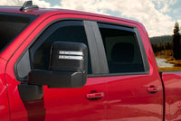 Thumbnail for EGR 2019 Chevy 1500 Crew Cab In-Channel Window Visors - Matte Black