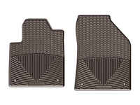 Thumbnail for WeatherTech 2016+ Jeep Cherokee Front Rubber Mats - Cocoa