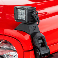 Thumbnail for Go Rhino 18-20 Jeep Wrangler JL/JLU/Gladiator JT Light Mount - 3in Cube