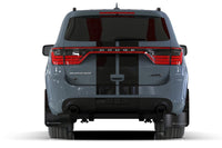 Thumbnail for Rally Armor 16-24 Dodge Durango GT/Hellcat/RT/SRT 392/SXT Black UR Mud Flap Grey Logo
