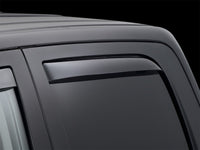 Thumbnail for WeatherTech 09+ Dodge Ram 1500 Rear Side Window Deflectors - Dark Smoke