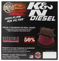 Thumbnail for K&N 06 Chevrolet Duramax 6.6L-V8 DSL Drop In Air Filter