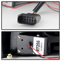 Thumbnail for Spyder Audi A6 05-08 4Dr Sedan Only Version 2 Light Bar LED Tail Lights Blk ALT-YD-AA605V2-LBLED-BK