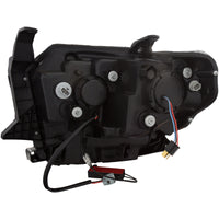 Thumbnail for ANZO 2014-2015 Toyota Tundra Projector Headlights w/ U-Bar Chrome w/ DRL