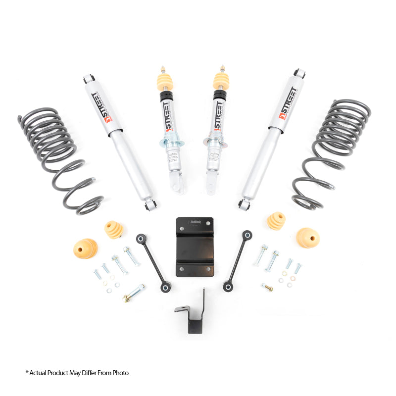 Belltech LOWERING KIT 16.5-17 Chevy Silverado All Cabs 4WD 2inF/4inR