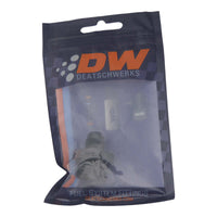 Thumbnail for DeatschWerks 10AN ORB Male to 6AN Male Flare Adapter (Incl O-Ring) - Anodized Matte Black