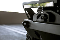 Thumbnail for DV8 Offroad 07-23 Jeep Wrangler/Gladiator JT/JK/JL FS-25 Stubby Front Bumper w/Plated Bull Bar