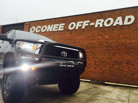 Thumbnail for Road Armor 14-20 Toyota Tundra Stealth Front Winch Bumper w/Lonestar Guard - Tex Blk