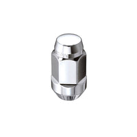 Thumbnail for McGard Hex Lug Nut (Cone Seat Bulge Style) M14X1.5 / 22mm Hex / 1.635in. Length (4-Pack) - Chrome