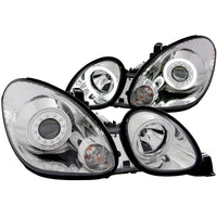 Thumbnail for ANZO 1998-2005 Lexus Gs300 Projector Headlights w/ Halo Chrome