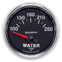 Thumbnail for Autometer GS 52mm 100-250 Deg F Short Sweep Electronic Water Temperature Gauge
