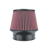 Thumbnail for Injen High Performance Air Filter - 4.50 Black Filter 6.75 Base / 5 Tall / 5 Top