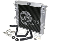 Thumbnail for aFe BladeRunner GT Series Bar and Plate Radiator w/ Black Hoses 12-18 Jeep Wrangler (JK) V6 3.6L