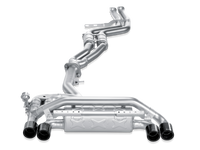 Thumbnail for Akrapovic 11-12 BMW 1 Series M Coupe (E82) Evolution Line Cat Back (Titanium) (Req. Tips)