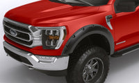 Thumbnail for Lund 21-22 Ford F-150 (Excl. Lightning) RX-Rivet Style Smooth Fender Flares - Black (2 Pc. Front)