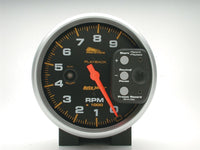 Thumbnail for Autometer Pro-Cycle Gauge Tach 5in 9K Rpm Pedestal W/ Rpm Playback Black