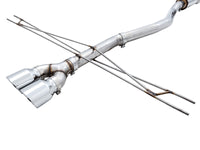 Thumbnail for AWE Tuning 2016+ Honda Civic Si Track Edition Exhaust w/Front Pipe & Dual Chrome Silver Tips