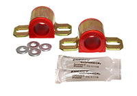 Thumbnail for Energy Suspension 86-91 Mazda RX7 Red 24mm Front Sway Bar Bushings