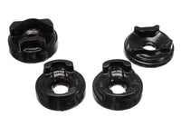 Thumbnail for Energy Suspension 03-06 Toyota Matrix Black Motor Mount Insert Set (front and rear torque positions