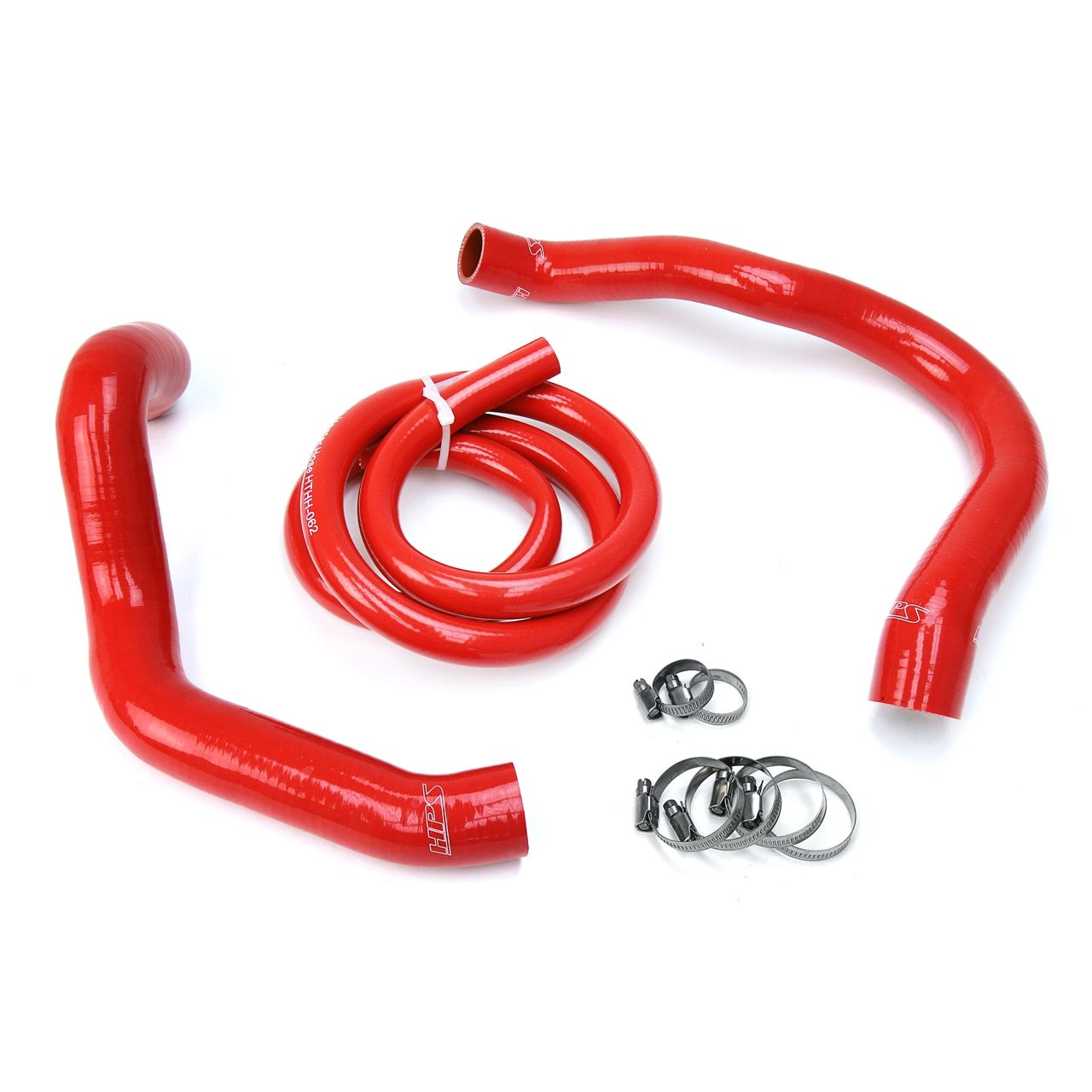 HPS Red Reinforced Silicone Radiator + Heater Hose Kit for Jeep 91-01 Cherokee XJ 4.0L