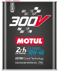 Thumbnail for Motul 2L Synthetic-ester Racing Oil 300V Le Mans 10W60 10x2L