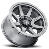 Thumbnail for ICON Rebound Pro 17x8.5 6x135 6mm Offset 5in BS 87.1mm Bore Titanium Wheel